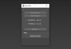 比較老的3dmax刀光插件max腳本swordtrail_101