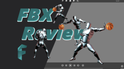 Fbx格式文件快速预览工具-无需打开软件直接预览模型内容FBXReview