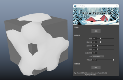 Maya一键造雪插件中文版，快速创建雪的模型