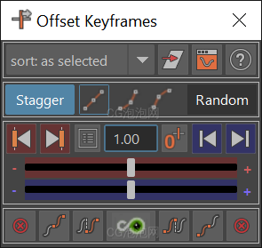 關鍵幀一鍵偏移拖動插件Animation Tool Offset Keyframes