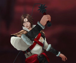 恶魔城 吸血鬼猎人角色Maya模型带绑定 Trevor Belmont Fanart 