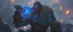 英雄聯盟怪物牛頭人巨魔之王·特朗德爾角色Maya模型帶貼圖League of Legends Trundle