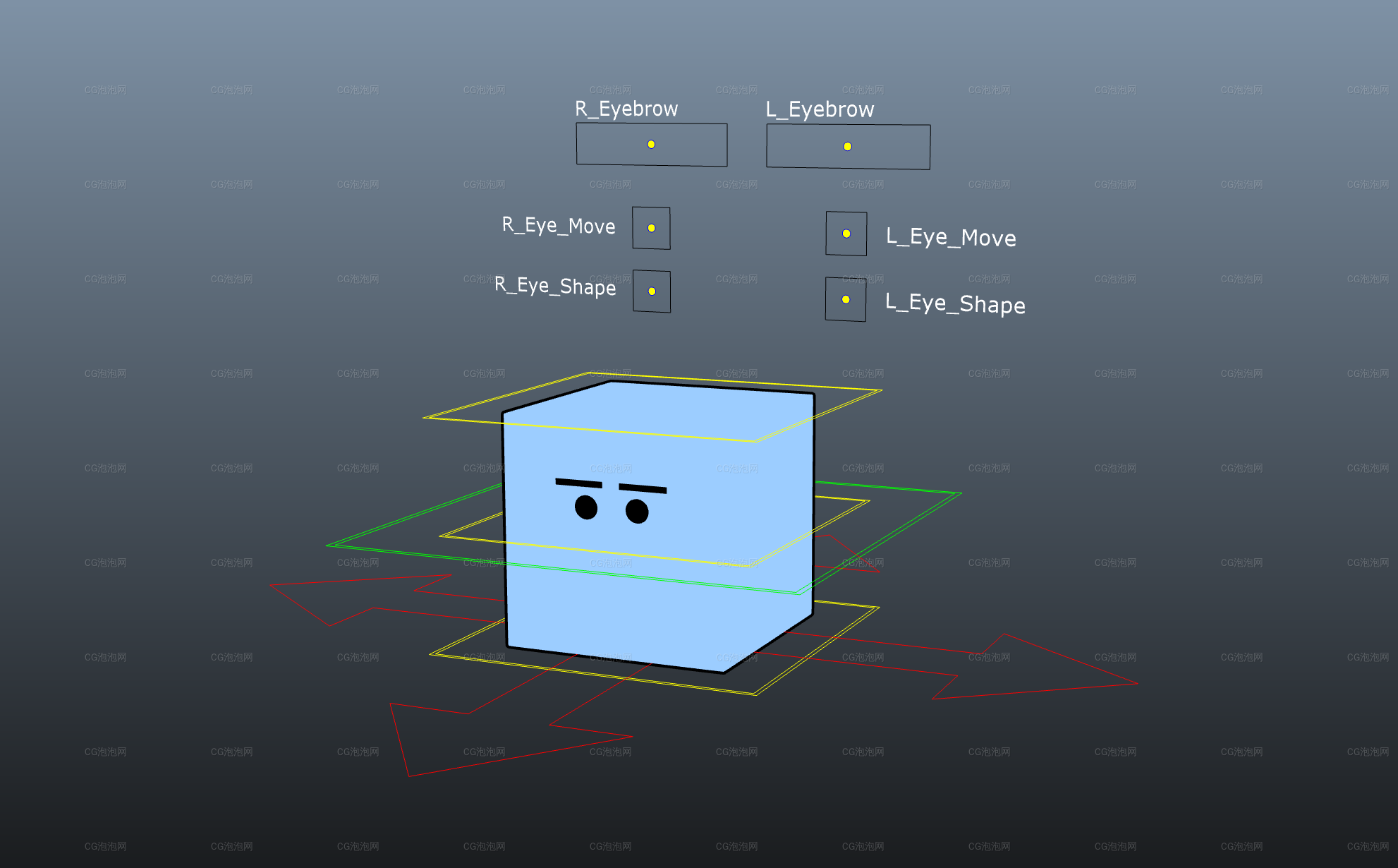 Maya動(dòng)畫師必玩的BOX方盒子角色rig