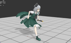 香霖堂妖夢小女孩3dmax模型