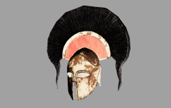 古代士兵頭盔Maya模型下載