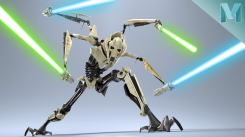 星球大战格里弗斯将军 科幻机器人Maya模型Star Wars General Grievous Science Fiction Robot Maya Model