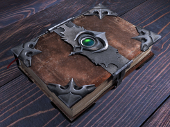 魔法書3dmax書本模型 上古卷軸
