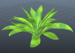 野草植物Maya模型