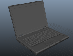 筆記本電腦PC maya模型