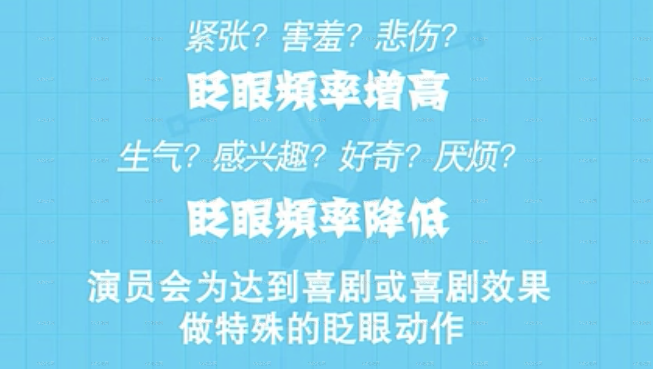 動畫角色面部表情運動規律視頻詳解資料
